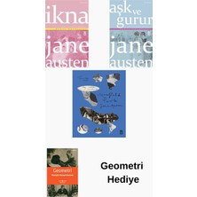 Timaş Yayınları Jane Austen 3 Kitap Seti + Geometri Hediye