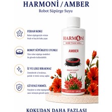 Amber  Akıllı Robot Süpürge Suyu,  Mop  Suyu, Robot Süpürge Deterjanı Yüzey Temizleyici 250ML