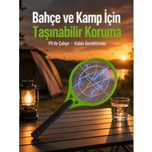 Najmaddin Mey ® Taşınabilir Elektronik Sinek Kovucu | Balkon, Bahçe ve Kamp Için Ideal Yeni Nesil Najma