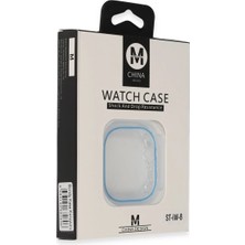 sbodurhome Movenchy Apple Watch Ultra 49MM Bondy Kasa Koruyucu - Mavi