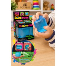 Toyfest Needoh Squishy Buz Küpü Mavi Stres Oyuncağı Squishy Sıkılabilir Duyusal Fidget Oyuncak