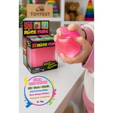 Toyfest Needoh Squishy Buz Küpü Pembe Stres Oyuncağı Squishy Sıkılabilir Duyusal Fidget Oyuncak