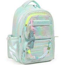 Eastpak Chımola Puffy & Shıny Açık Yeşil Sırt Çantası 17" CHM-CN0059-2