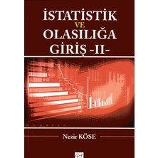 Gazi Kitabevi Istatistik ve Olasılığa Giriş - 2
