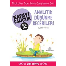 Uğurböceği Yayınları Kafayı Çalıştır 10 - Analitik Düşünme Becerileri (Zor Seviye)