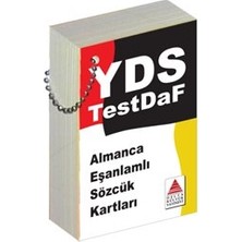 Delta Kültür Yayınevi Yds Testdaf Almanca Eşanlamlı Sözcük Kartları