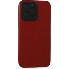 Marsilyan™- Apple Iphone 15 Pro Max Kılıf Loop Deri Silikon - Kırmızı