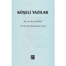 Gazi Kitabevi Köşeli Yazılar