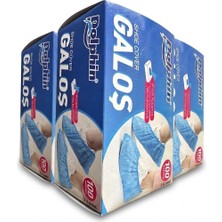 Dolphin Tek Kullanımlık Kalın Pratik Kutulu Galoş - Mavi - 100 Adetlik 3 Paket