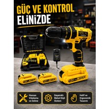 İlk El Grup  12V Akülü Matkap | 20-30 Nm Tork, Çift Hız Ayarı ve LED Işık