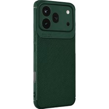 İlk El Grup   Huawei Honor 600 Pro Auto Focus Karbon Kapak - Koyu Yeşil