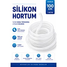 Silvora %100 Silikon Hortum 8X12 Mm-Iç Çap 8 Mm-Dış Çap 12 Mm-Boy 100 cm