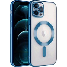 Zenviaa Apple Iphone 13 Pro Kılıf Kross Magneticsafe Kapak - Sierra Blue ZENVIAA365423