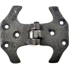 Cntma Antika Tarz Dekoratif Pirinç Fit Menteşe - 67 Mm, Oksit