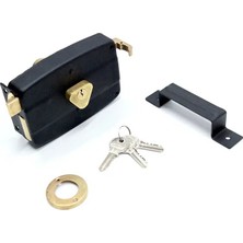 Yuma Dış Kapı Oval Tirajlı Kilit - Karşılıklı, 12MM