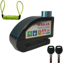 Esranın Dünyası Alarmlı Motosiklet Disk Kilidi - 110DB Güvenlik