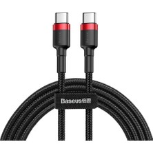 Brf Store Lizbon Center Baseus Cafule, 20 W 3.0 A Usb-C & Usb-C Hızlı Şarj & Data Aktarımı Kablosu, 1 Metre, K