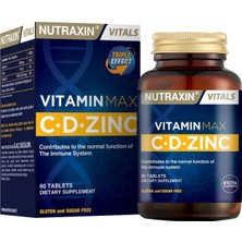 Brf Store Lizbon Center Nutraxin Vitamin Max C-D-Zinc 60 Tablet