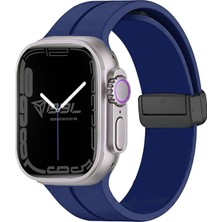 Brf Store Lizbon Center Babilden Apple Watch Series Se/11/10/9/8/7/6/5/4/3 ile Uyumlu Silikon Kordon (BBL84)