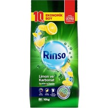Brf Store Lizbon Center Rinso Toz Çamaşır Deterjanı Limon ve Karbonat Renkliler ve Beyazlar Için 10 kg