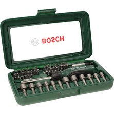Brf Store Lizbon Center Bosch 46 Parça Tornavida, Vidalama ve Lokma Uçlu Aksesuar Seti - 2607019504
