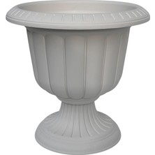 Brf Store Lizbon Center Saksı 34 3 cm 9.8 Litre Dış Mekan Saksı Beyaz