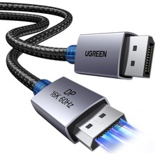 Brf Store Lizbon Center Ugreen 80GBPS Displayport Kablosu 2.1 16K@60Hz 8K@240Hz 4K@480Hz Ekran Bağlantı Noktas