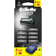 Brf Store Lizbon Center Gillette Mach3 Charcoal Avantajlı Yedek Tıraş Bıçağı 8'li