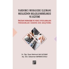 Gazi Kitabevi Yardımcı Muhasebe Elemanı Mesleğinin Belgelendirilmesi ve Eğitimi