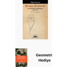 Yapı Kredi Yayınları Iki Satır Iki Satırdır - Alev Ebüzziya'ya Mektu... + Geometri Hediye