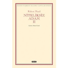 Yapı Kredi Yayınları Niteliksiz Adam 2