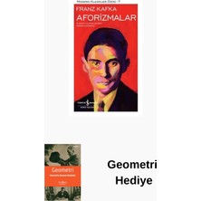 İş Bankası Kültür Yayınları Franz Kafka – Aforizmalar - Modern Klasikler 7 + Geometri Hediye