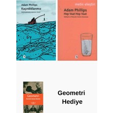 Metis Yayınları Adam Philips 2 Kitap Seti + Geometri Hediye