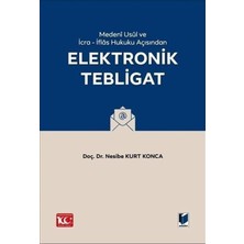 Brf Store Lizbon Center Medeni Usul Hukuku ve Icra - Iflas Hukuku Açısından Elektronik Tebligat