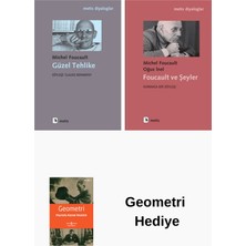 Metis Yayınları Michel Foucault 2 Kitap Seti + Geometri Hediye