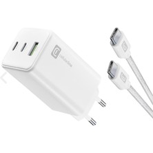 Cellularline Multipower 65 W Type-C Kablolu Hızlı Şarj Aleti