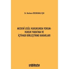 Brf Store Lizbon Center Medeni Usul Hukukunda Yorum - Hukuk Yaratma ve Içtihadı Birleştirme Kararları (Ciltli)