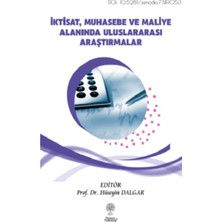 Platanus Publishing Iktisat, Muhasebe ve Maliye Alanında Uluslararası Araştırmalar