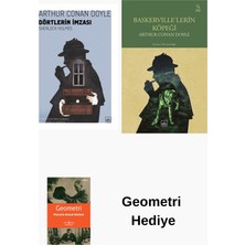 İthaki Yayınları Sir Arthur Conan Doyle 2 Kitap Seti + Geometri Hediye