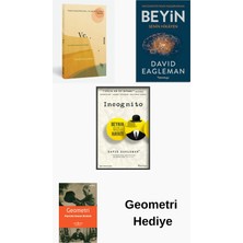 Domingo Yayınevi David Eagleman 3 Kitap Seti + Geometri Hediye