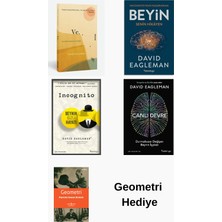 Domingo Yayınevi David Eagleman 4 Kitap Seti + Geometri Hediye