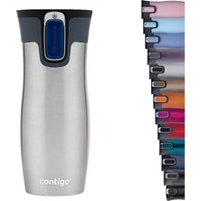 Brf Store Lizbon Center Contigo Westloop Autoseal Termos Bardak 470 ml Gri