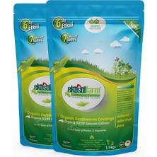 Brf Store Lizbon Center EKOSOLFARM%100 Solucan Gübresi 2x1,5 kg Toplam 3 kg Organik Gübre Worm Castings