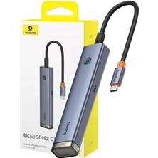 Brf Store Lizbon Center Baseus Ultrajoy Series 6-Port Hub Aır Space Grey