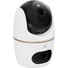 Brf Store Lizbon Center Dahua H3D-3F 3+3mp Iç Mekan Wi-Fi Çift Lensli Pan ve Tilt Kamera