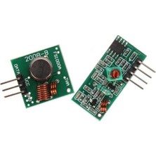 Brf Store Lizbon Center Sanec 433MHZ Rf Kablosuz Alıcı Verici Modül - Transmitter Receiver Arduino