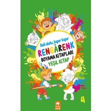Eksik Parça Yayınları Rengarenk Boyama Kitapları - Yeşil Kitap