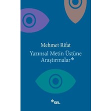 Sel Yayıncılık Yazınsal Metin Üstüne Araştırmalar
