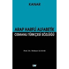 Say Arap Harfli Alfabetik Osmanlı Türkçesi Sözlüğü (Büyük Boy)