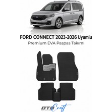 Otocraft Ford Connect (2023-2026) Araca Özel 3D Havuzlu Eva Oto Paspas Full Set 5 Parça